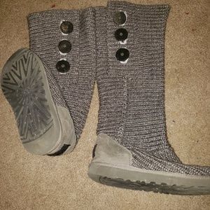 UGG sweater boots- size 7